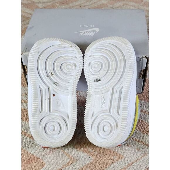 Nike AF1 Force 1 Size 4C Gray #A18 - Picture 9 of 9